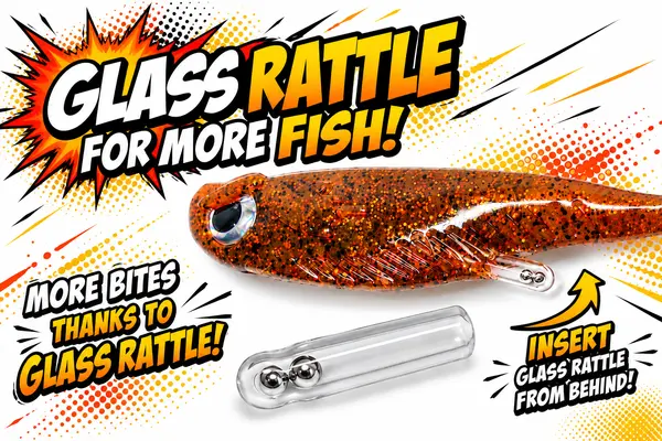 Angry Shads with a glass rattle