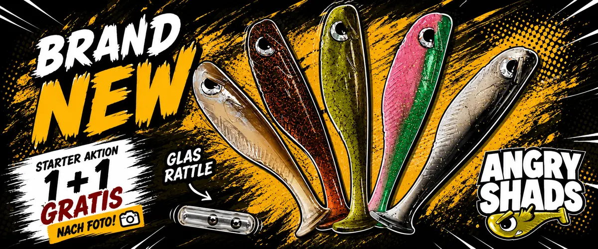 Angry Shads 12er Mischpackung Cartoon